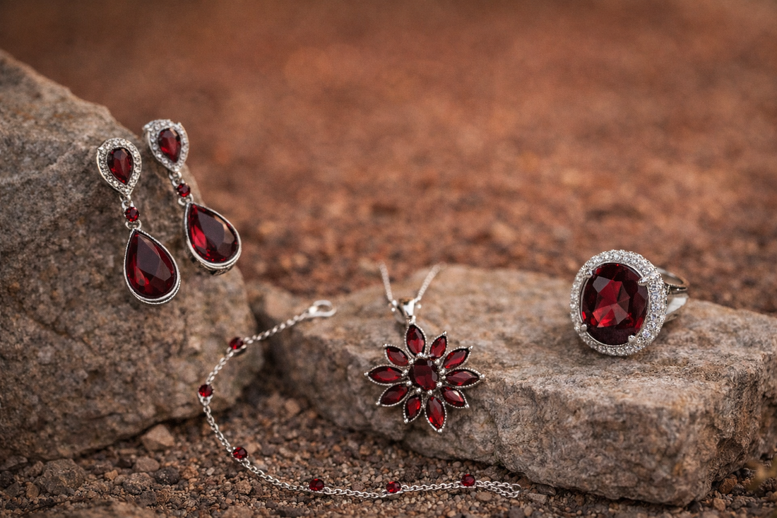 January Birthstone: Celebrating Garnet's Rich Beauty & History