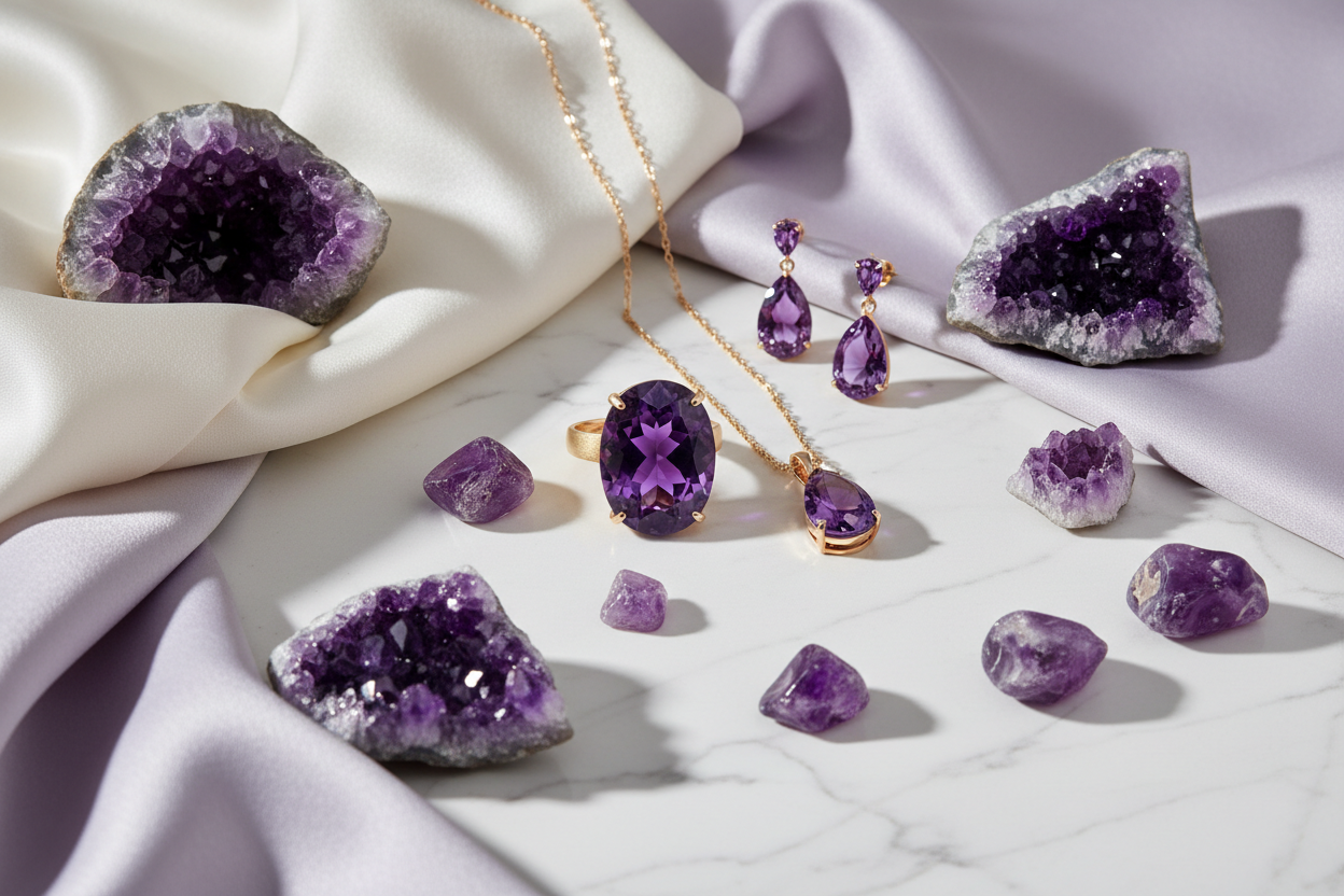 February Birthstone: Celebrating Amethyst's Rich Beauty & History
