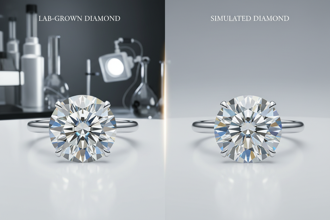 Lab-Grown vs Simulated Diamonds: What's the Difference?
