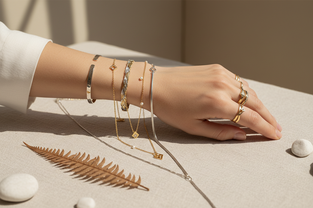 Mixing Metals: How to Style Gold & Silver Together