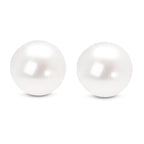 14K Gold Saltwater Akoya Pearl Stud Earrings – AAA+ Quality