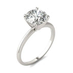 2 CTW Round Lab-Grown Diamond Solitaire Engagement Ring in 14K White Gold (G/VS)