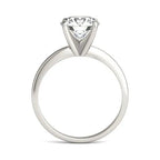 2 CTW Round Lab-Grown Diamond Solitaire Engagement Ring in 14K White Gold (G/VS)